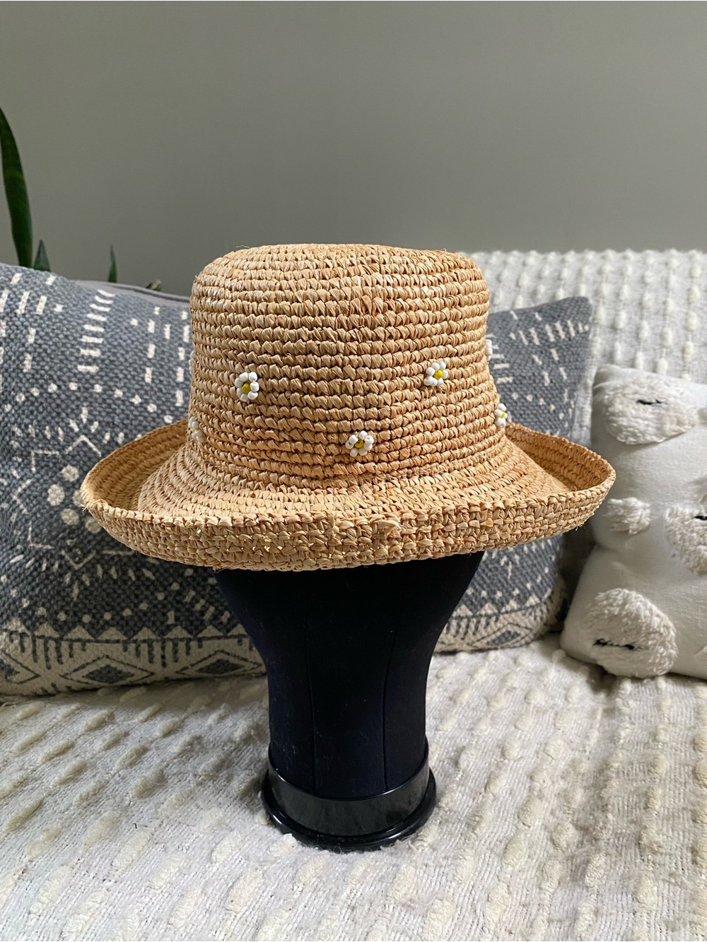 {Lack of Color} Daily Cruiser Raffia Hat - Picture 4 of 8